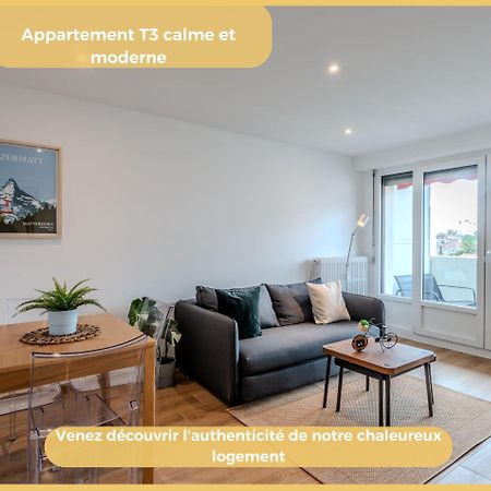 Chez Gwen I T3 I Gaillard Apartment Bagian luar foto